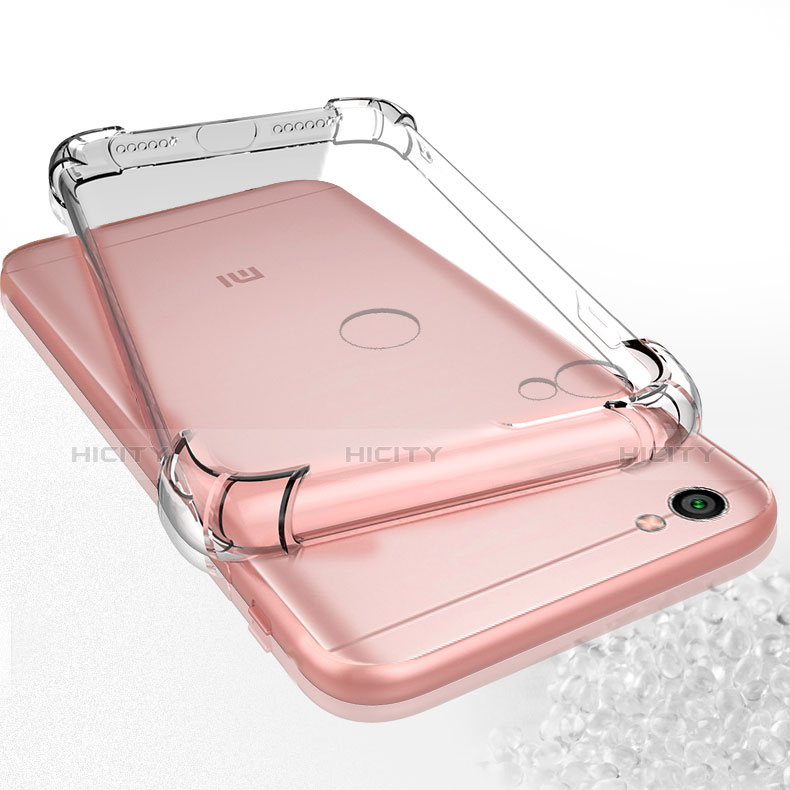 Cover Silicone Trasparente Ultra Sottile Morbida T03 per Xiaomi Redmi Y1 Chiaro