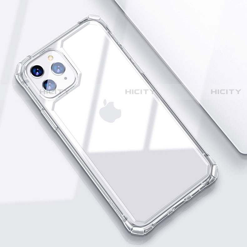 Cover Silicone Trasparente Ultra Sottile Morbida T05 per Apple iPhone 11 Pro Chiaro