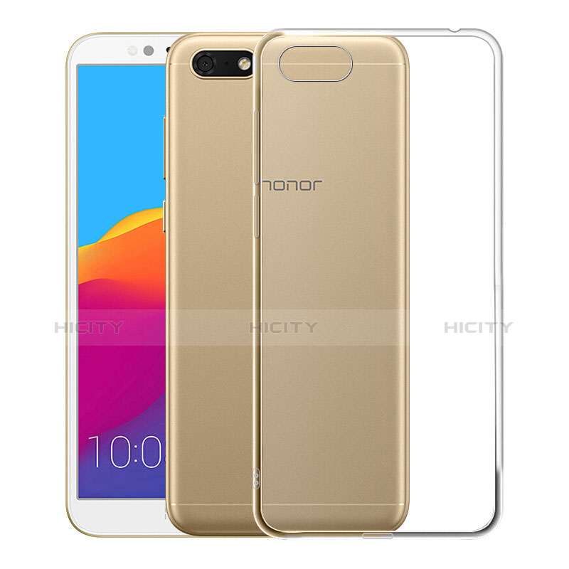 Cover Silicone Trasparente Ultra Sottile Morbida T05 per Huawei Honor 7S Chiaro