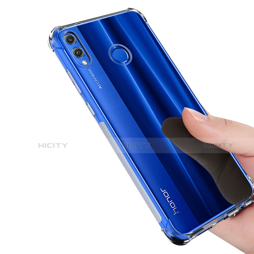 Cover Silicone Trasparente Ultra Sottile Morbida T05 per Huawei Honor View 10 Lite Chiaro