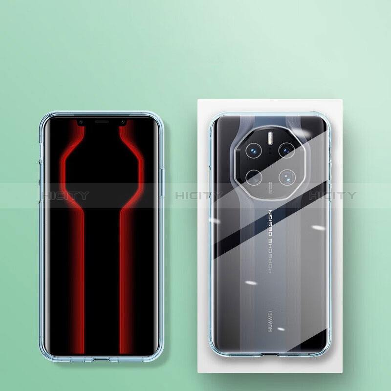 Cover Silicone Trasparente Ultra Sottile Morbida T05 per Huawei Mate 50 RS Chiaro