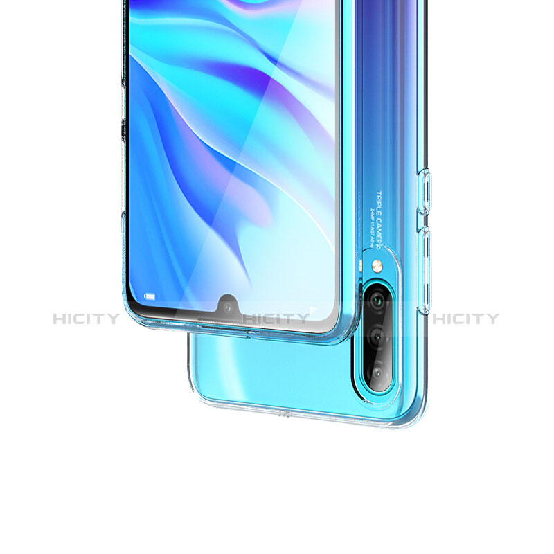 Cover Silicone Trasparente Ultra Sottile Morbida T05 per Huawei P30 Lite New Edition Chiaro