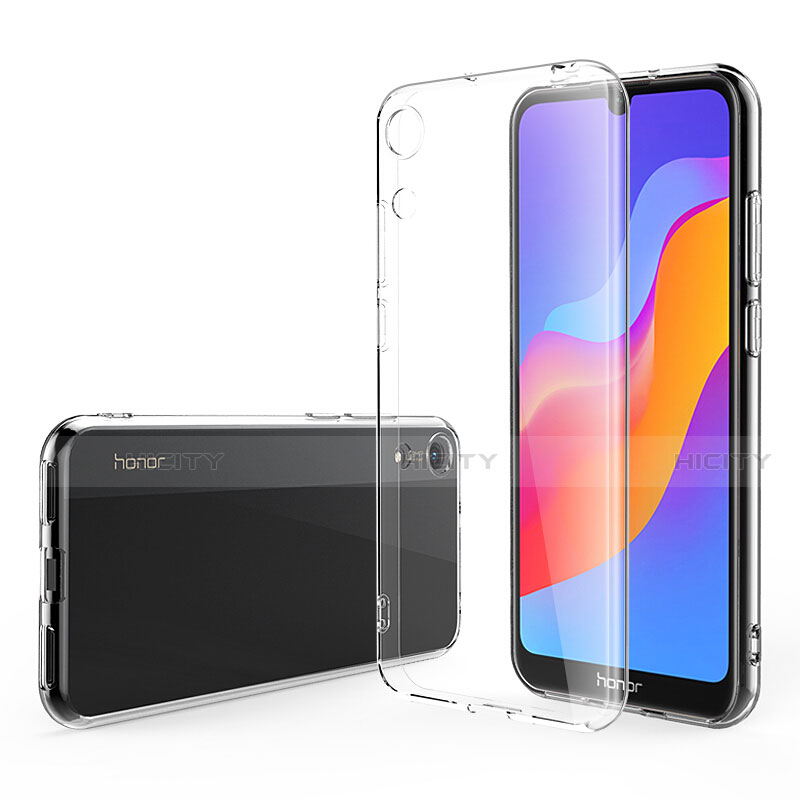 Cover Silicone Trasparente Ultra Sottile Morbida T05 per Huawei Y6 Prime (2019) Chiaro