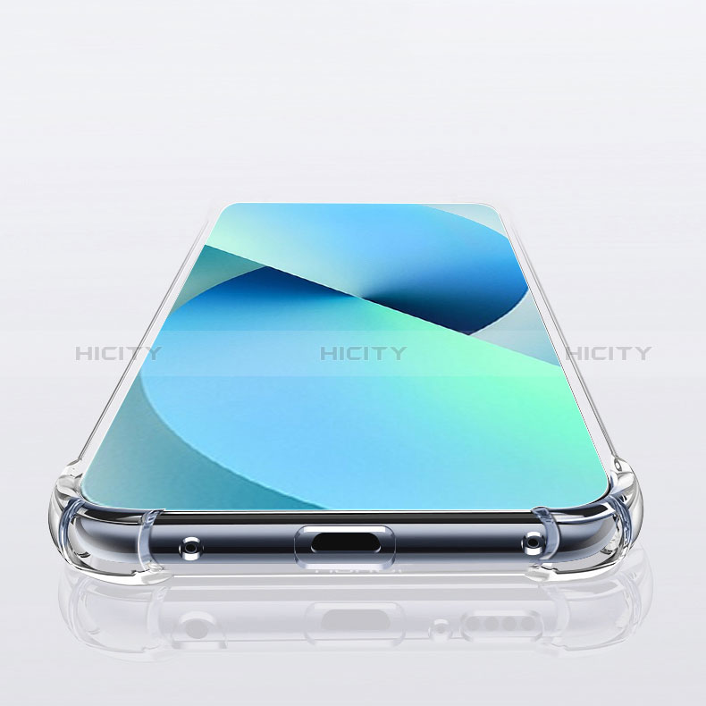 Cover Silicone Trasparente Ultra Sottile Morbida T05 per Samsung Galaxy A22s 5G Chiaro