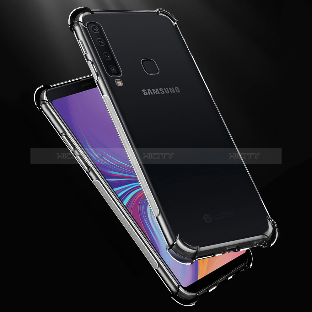 Cover Silicone Trasparente Ultra Sottile Morbida T05 per Samsung Galaxy A9 (2018) A920 Chiaro