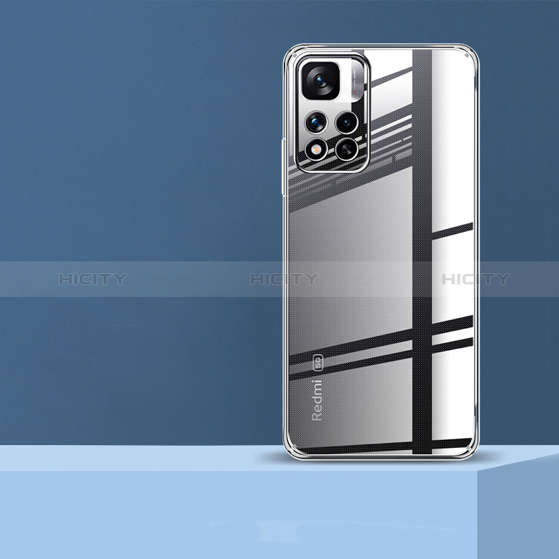 Cover Silicone Trasparente Ultra Sottile Morbida T05 per Xiaomi Mi 11i 5G (2022) Chiaro