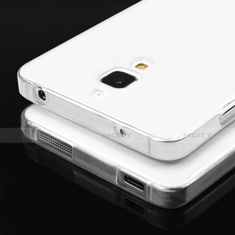 Cover Silicone Trasparente Ultra Sottile Morbida T05 per Xiaomi Mi 4 Chiaro