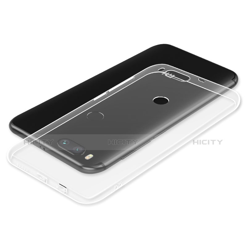 Cover Silicone Trasparente Ultra Sottile Morbida T05 per Xiaomi Mi 5X Chiaro