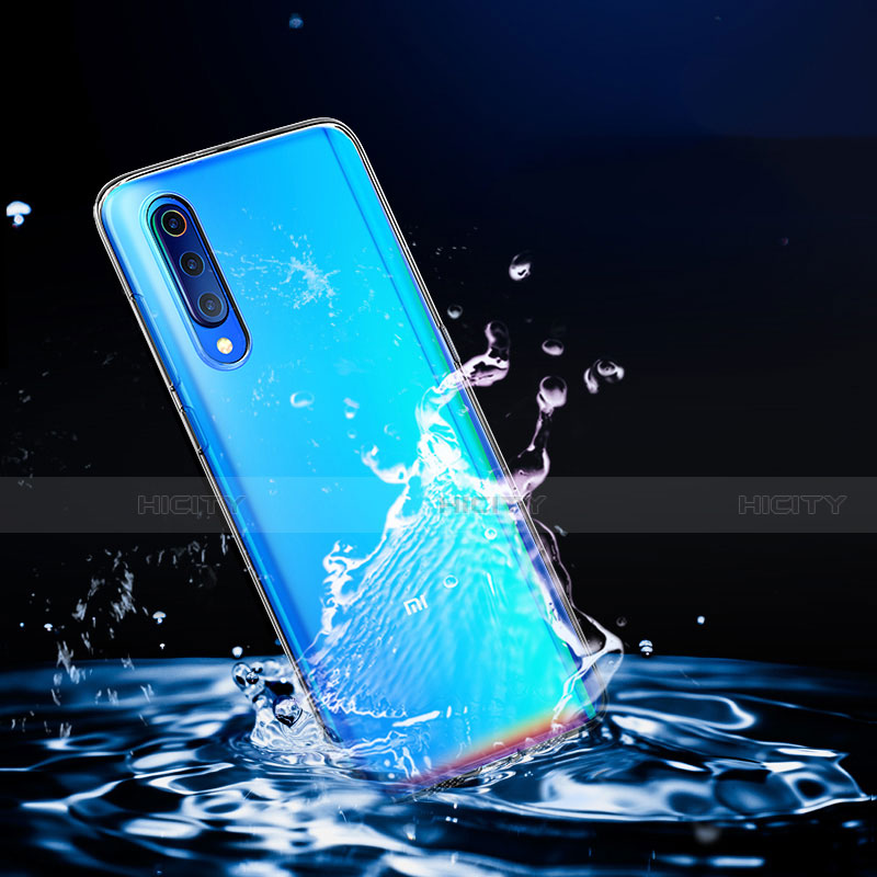 Cover Silicone Trasparente Ultra Sottile Morbida T05 per Xiaomi Mi A3 Lite Chiaro