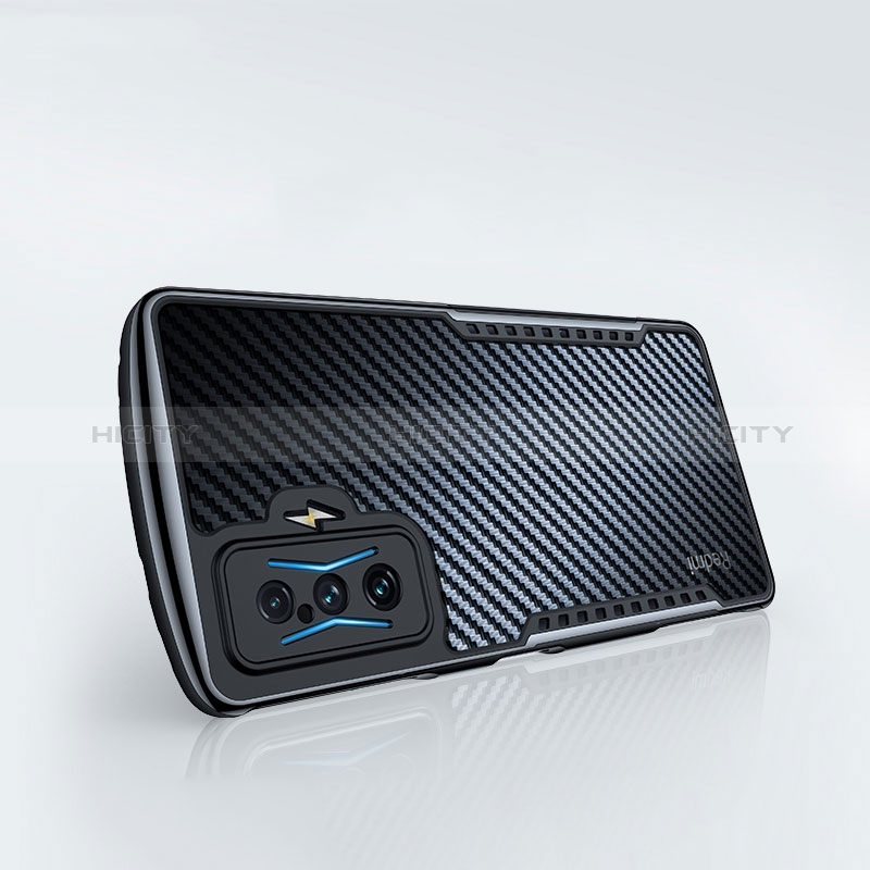 Cover Silicone Trasparente Ultra Sottile Morbida T05 per Xiaomi Poco F4 GT 5G Nero