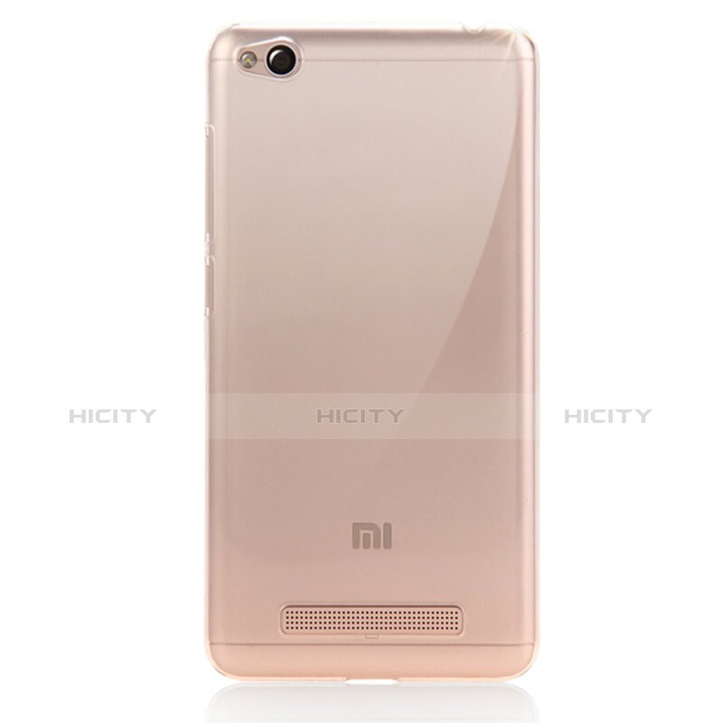 Cover Silicone Trasparente Ultra Sottile Morbida T05 per Xiaomi Redmi 4A Chiaro