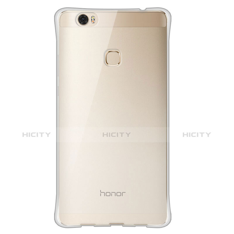 Cover Silicone Trasparente Ultra Sottile Morbida T06 per Huawei Honor V8 Max Chiaro