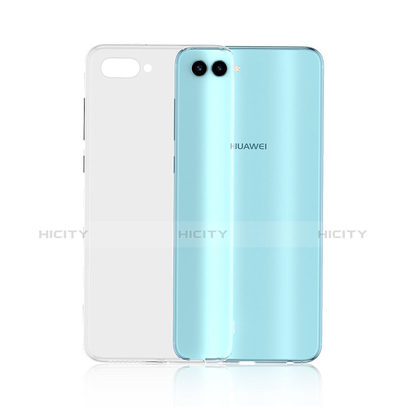 Cover Silicone Trasparente Ultra Sottile Morbida T06 per Huawei Nova 2S Chiaro