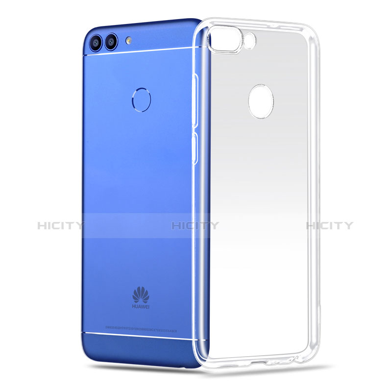 Cover Silicone Trasparente Ultra Sottile Morbida T07 per Huawei P Smart Chiaro