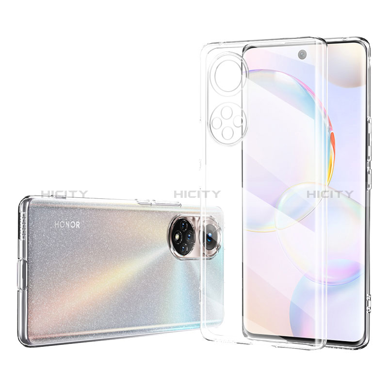 Cover Silicone Trasparente Ultra Sottile Morbida T09 per Huawei Nova 9 Chiaro