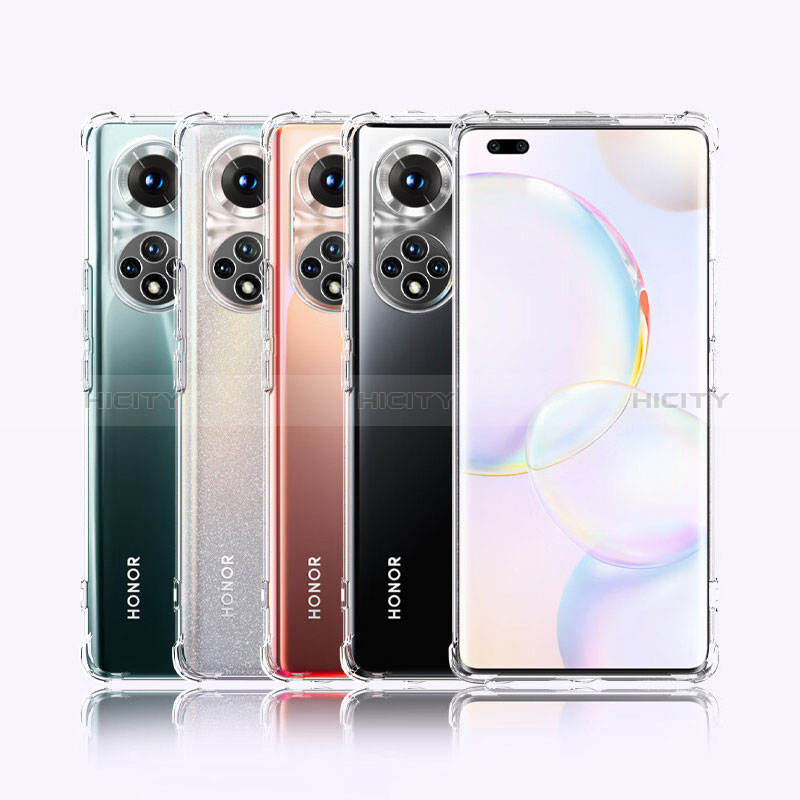 Cover Silicone Trasparente Ultra Sottile Morbida T09 per Huawei Nova 9 Pro Chiaro