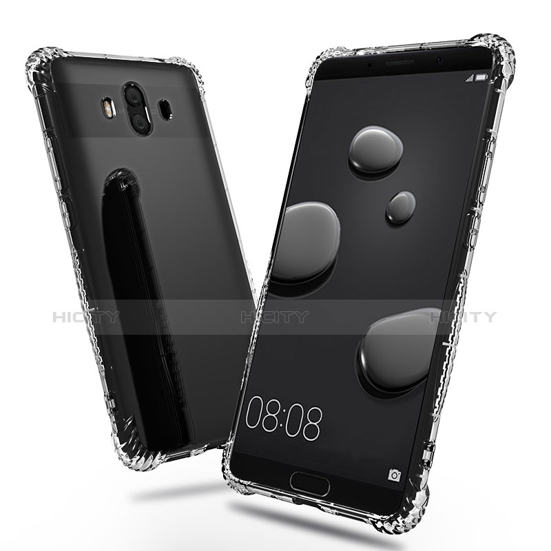 Cover Silicone Trasparente Ultra Sottile Morbida T10 per Huawei Mate 10 Chiaro