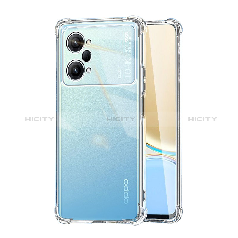 Cover Silicone Trasparente Ultra Sottile Morbida T10 per Oppo K10 Pro 5G Chiaro