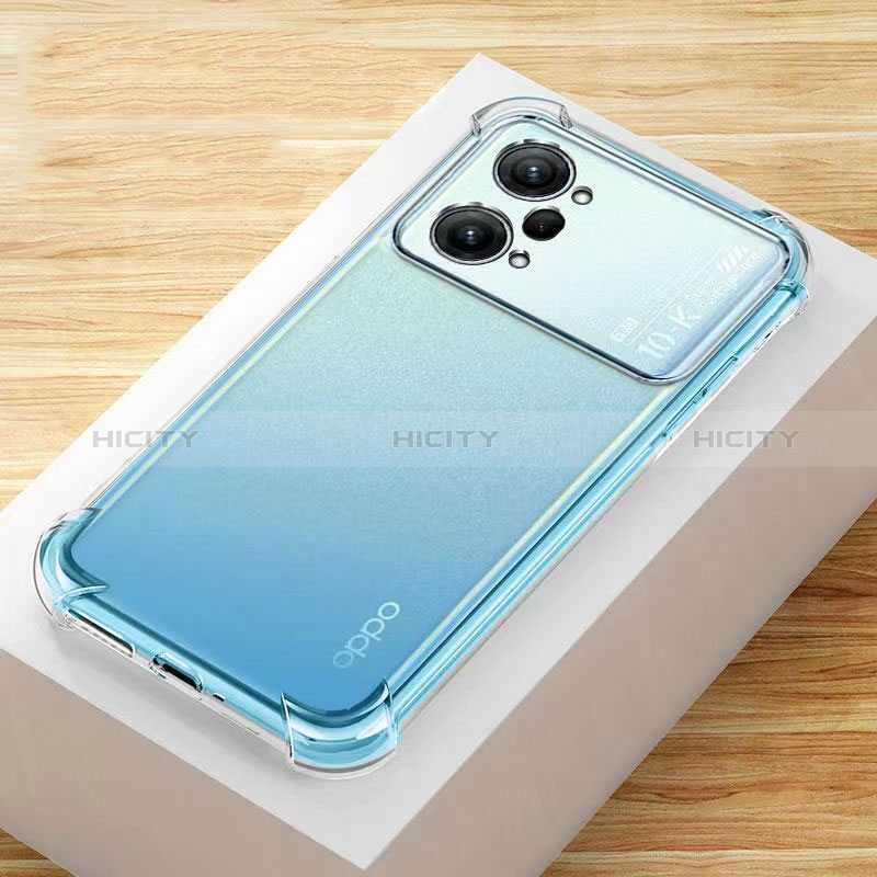 Cover Silicone Trasparente Ultra Sottile Morbida T10 per Oppo K10 Pro 5G Chiaro