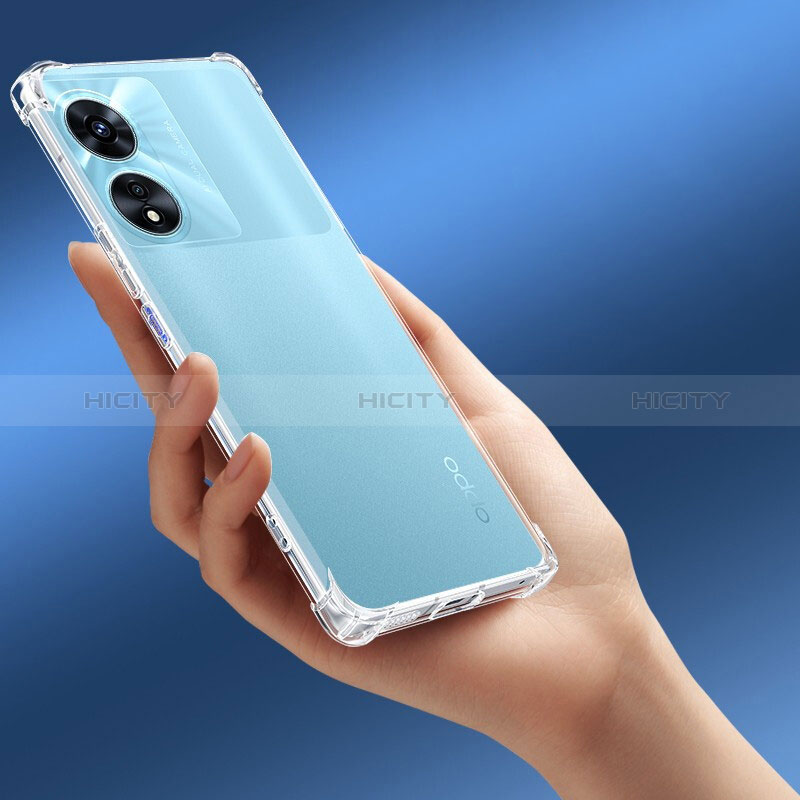 Cover Silicone Trasparente Ultra Sottile Morbida T11 per Oppo A1 Pro 5G Chiaro