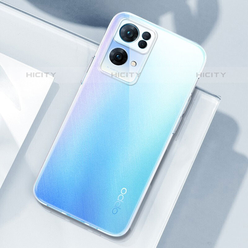 Cover Silicone Trasparente Ultra Sottile Morbida T13 per Oppo Reno7 Pro 5G Chiaro