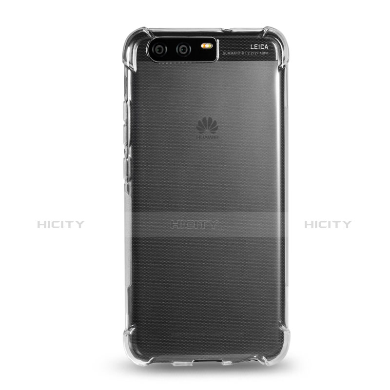 Cover Silicone Trasparente Ultra Sottile Morbida T15 per Huawei P10 Plus Chiaro