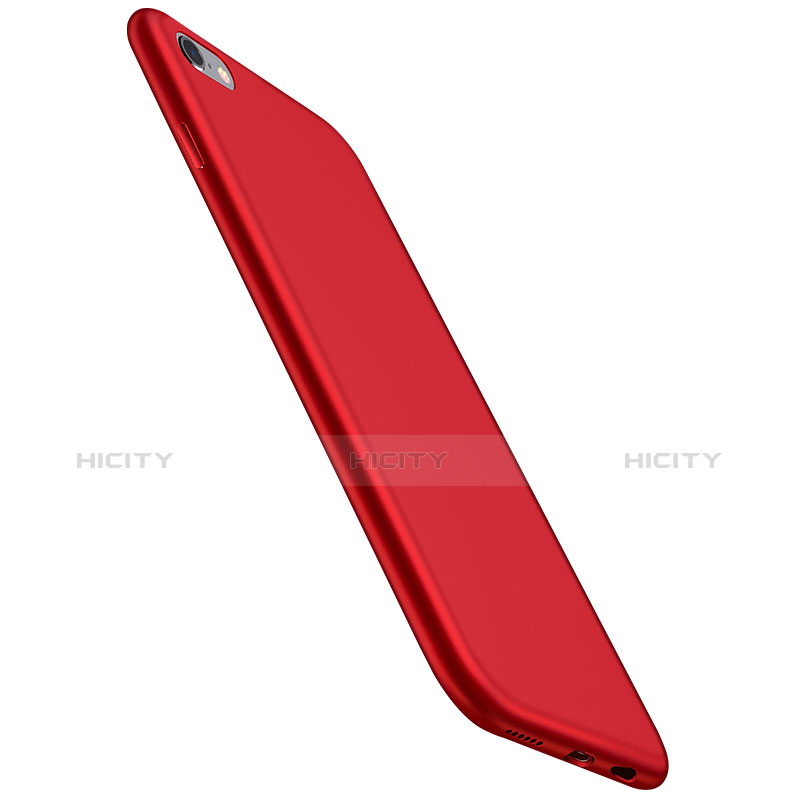 Cover Silicone Ultra Sottile Morbida G01 per Apple iPhone 6 Plus Rosso