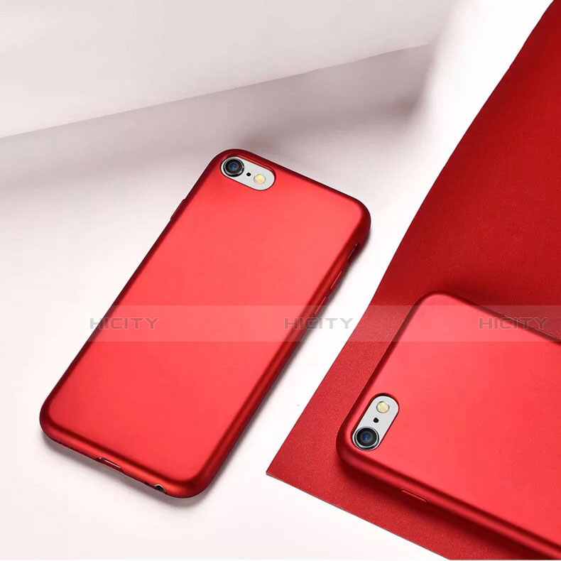 Cover Silicone Ultra Sottile Morbida G01 per Apple iPhone 6 Plus Rosso