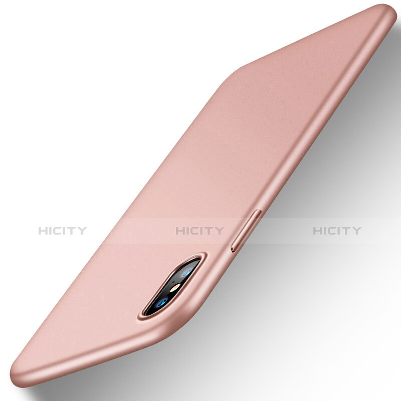 Cover Silicone Ultra Sottile Morbida per Apple iPhone X Rosa