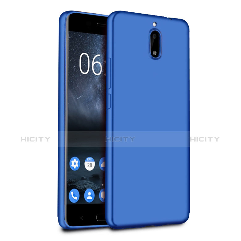 Cover Silicone Ultra Sottile Morbida per Nokia 6 Blu