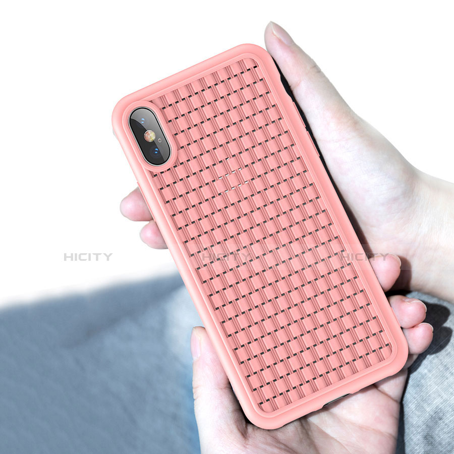 Cover Silicone Ultra Sottile Morbida S02 per Apple iPhone XR Rosa