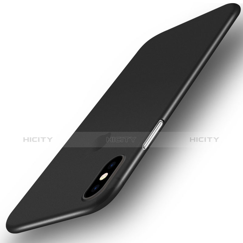 Cover Silicone Ultra Sottile Morbida S03 per Apple iPhone Xs Nero