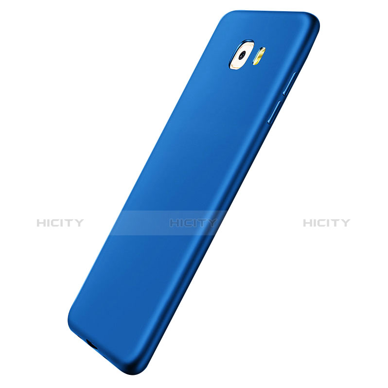 Cover Silicone Ultra Sottile Morbida S03 per Samsung Galaxy C9 Pro C9000 Blu