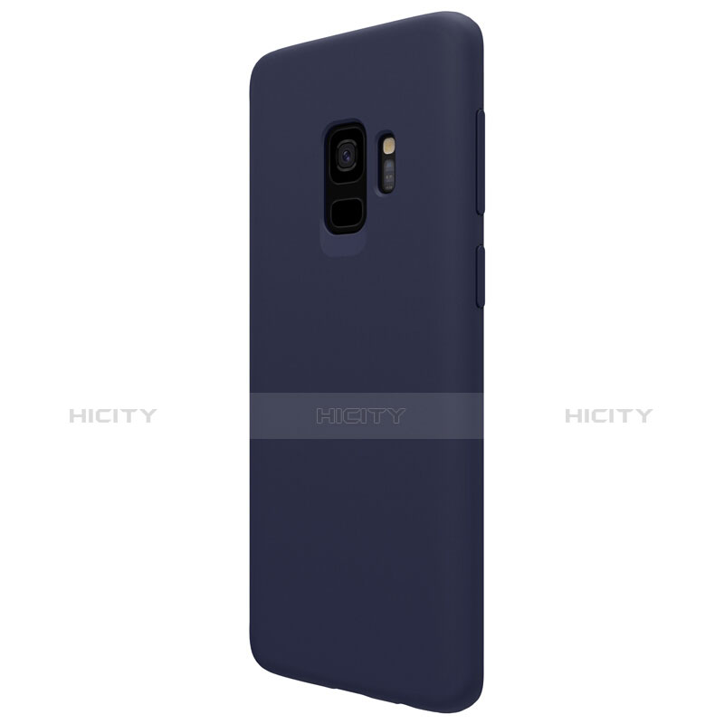 Cover Silicone Ultra Sottile Morbida S03 per Samsung Galaxy S9 Blu