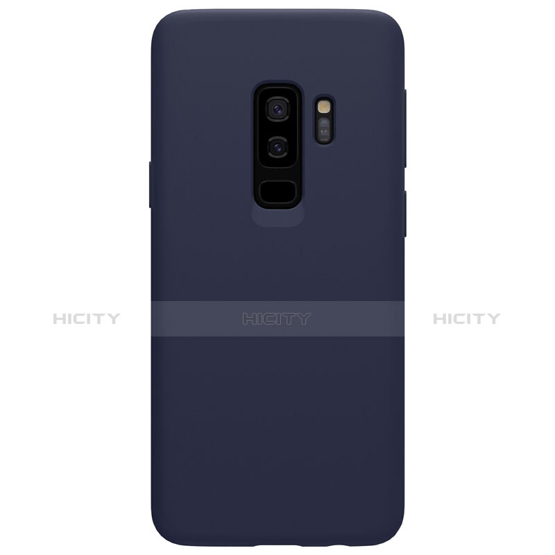 Cover Silicone Ultra Sottile Morbida S03 per Samsung Galaxy S9 Plus Blu