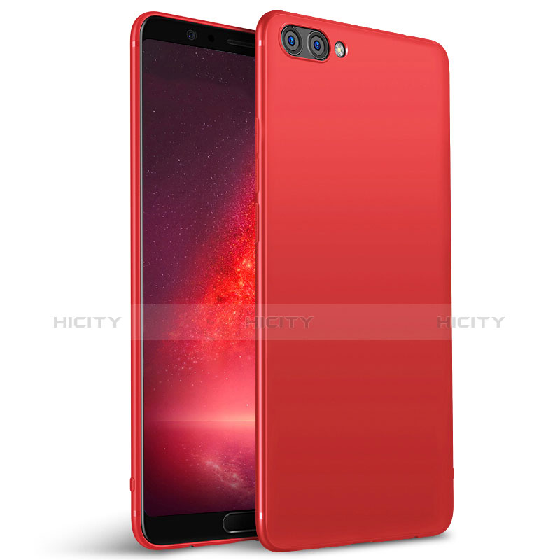 Cover Silicone Ultra Sottile Morbida S04 per Huawei Honor V10 Rosso