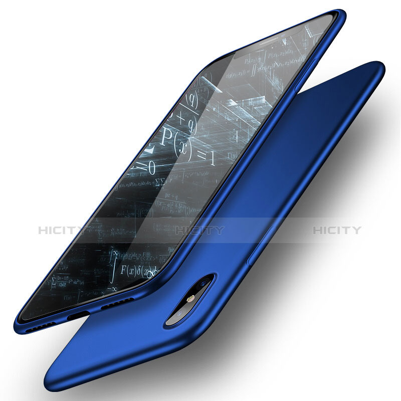 Cover Silicone Ultra Sottile Morbida S05 per Apple iPhone Xs Blu