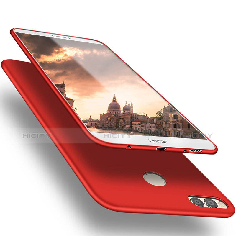 Cover Silicone Ultra Sottile Morbida S05 per Huawei Honor 7X Rosso