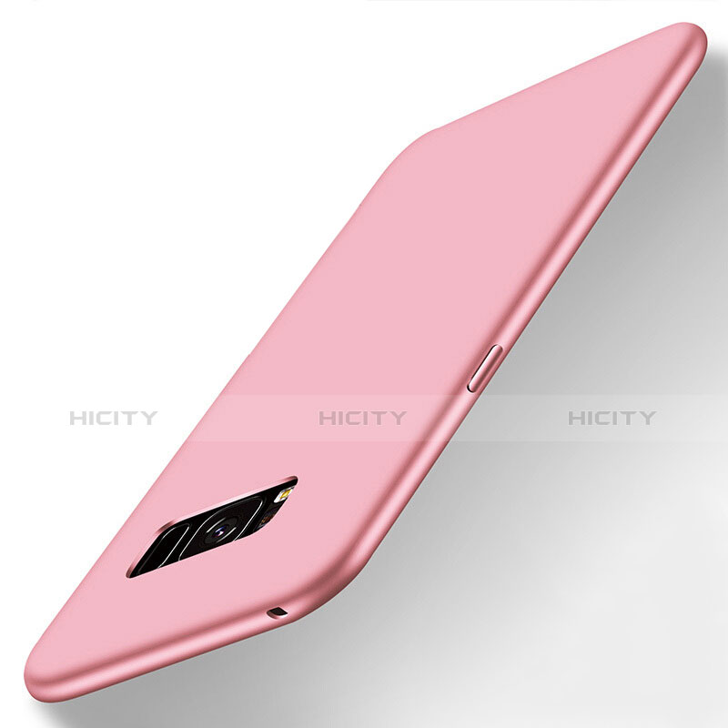 Cover Silicone Ultra Sottile Morbida S06 per Samsung Galaxy S8 Plus Rosa