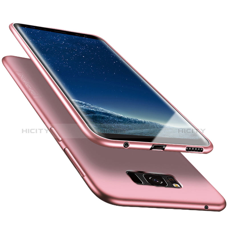 Cover Silicone Ultra Sottile Morbida S06 per Samsung Galaxy S8 Plus Rosa