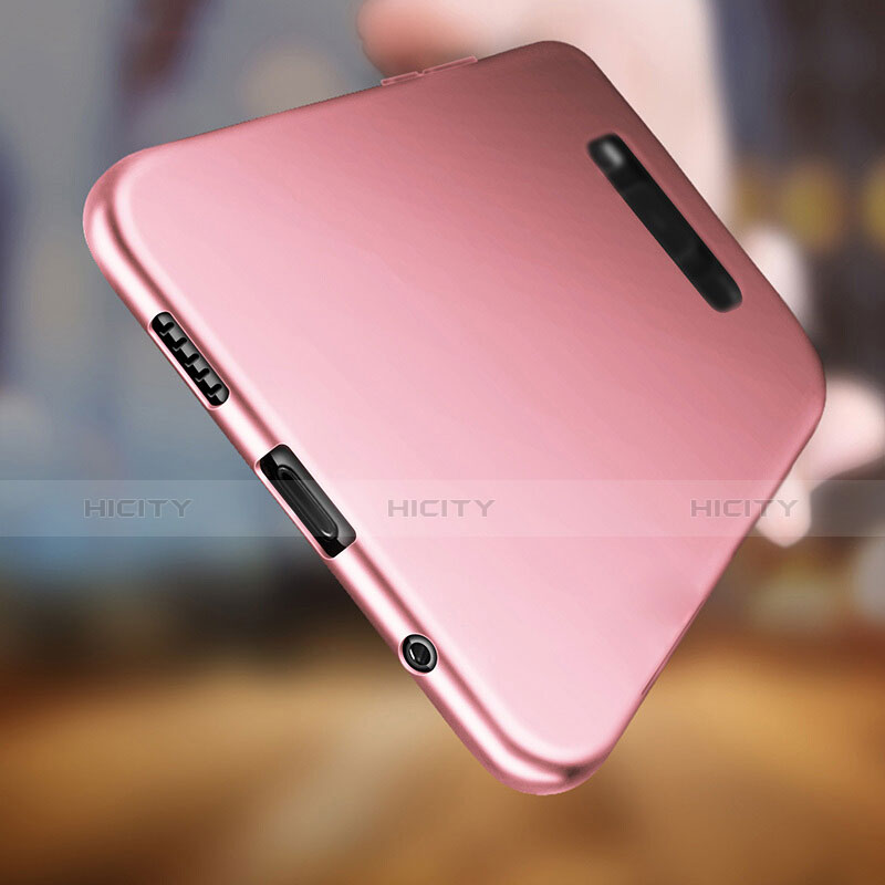 Cover Silicone Ultra Sottile Morbida S06 per Samsung Galaxy S8 Plus Rosa