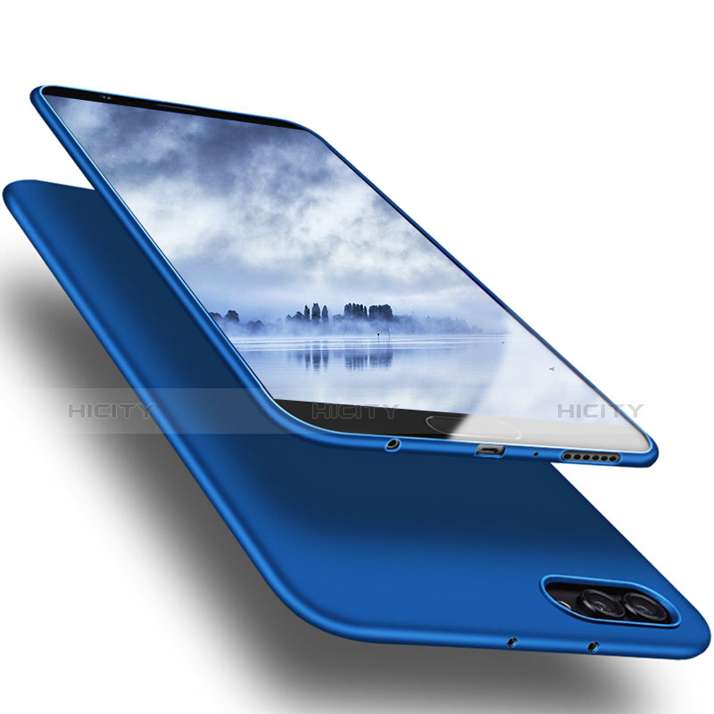 Cover Silicone Ultra Sottile Morbida S07 per Huawei Honor View 10 Blu