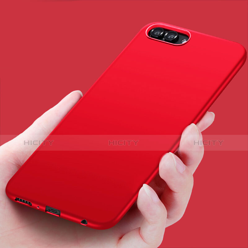 Cover Silicone Ultra Sottile Morbida S07 per Huawei Honor View 10 Rosso