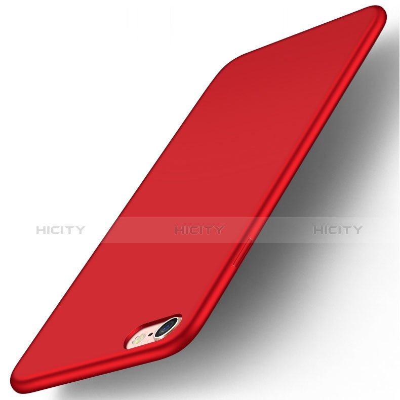 Cover Silicone Ultra Sottile Morbida U01 per Apple iPhone 6S Rosso