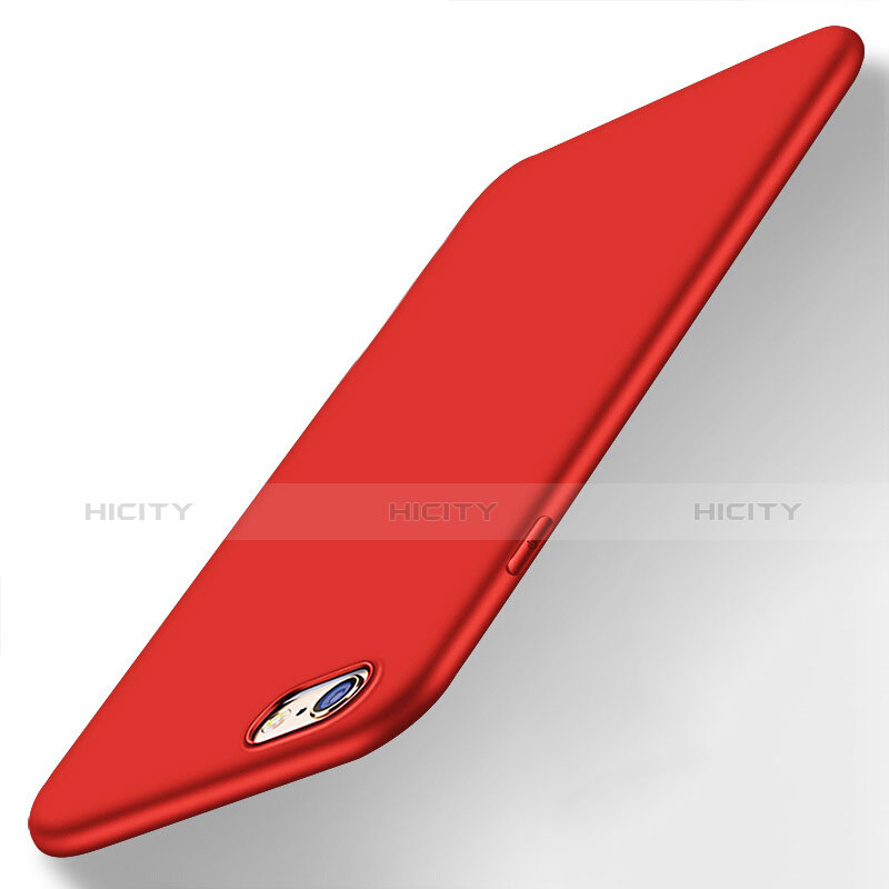 Cover Silicone Ultra Sottile Morbida U14 per Apple iPhone 6 Rosso