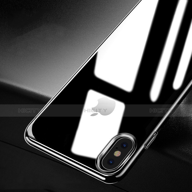 Cover TPU Trasparente Ultra Slim Morbida T03 per Apple iPhone X Chiaro