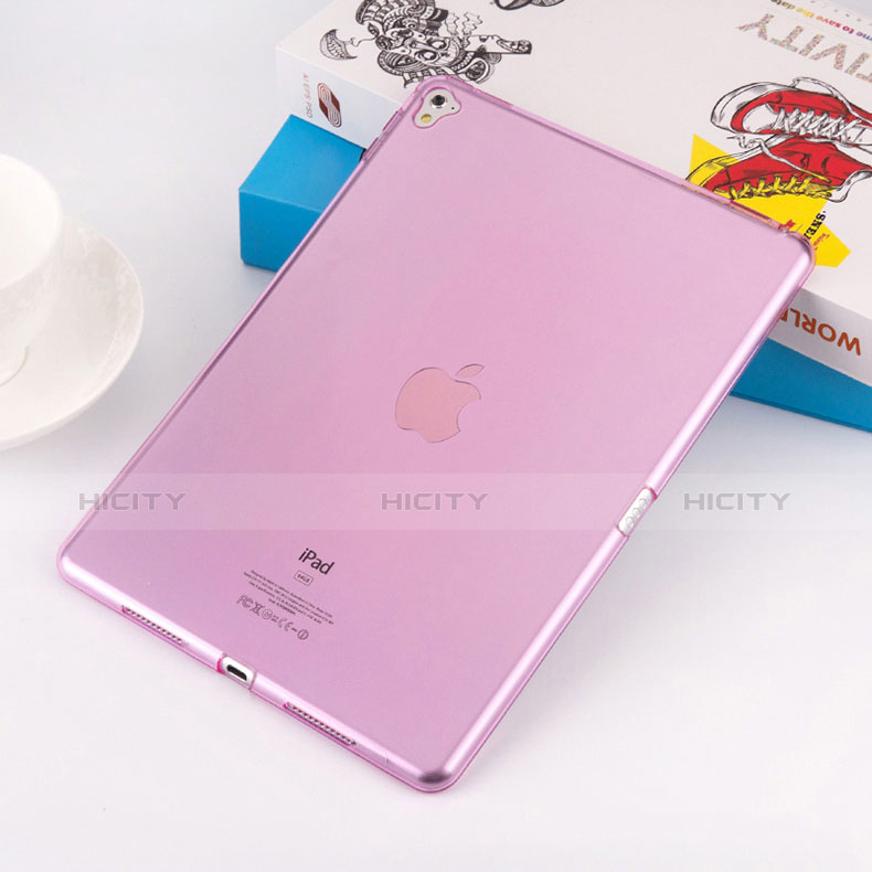 Cover TPU Trasparente Ultra Sottile Morbida per Apple iPad Pro 9.7 Rosa