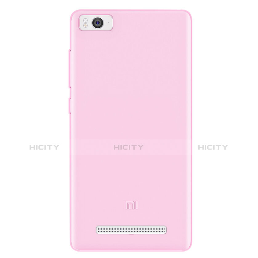 Cover TPU Trasparente Ultra Sottile Morbida per Xiaomi Mi 4i Rosa