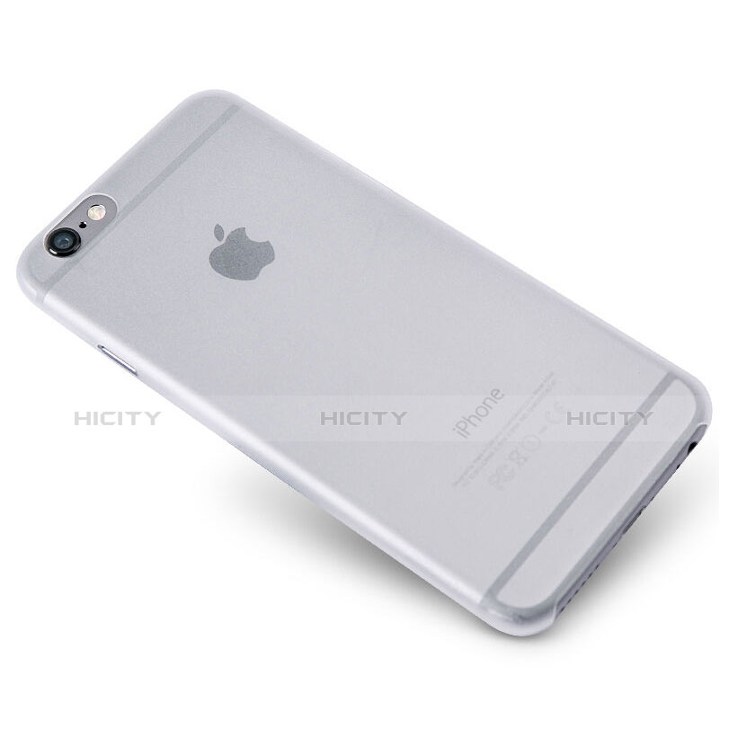 Cover Ultra Slim Trasparente Rigida Opaca per Apple iPhone 6 Bianco