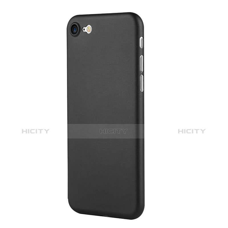 Cover Ultra Sottile Plastica Rigida Opaca per Apple iPhone 8 Nero